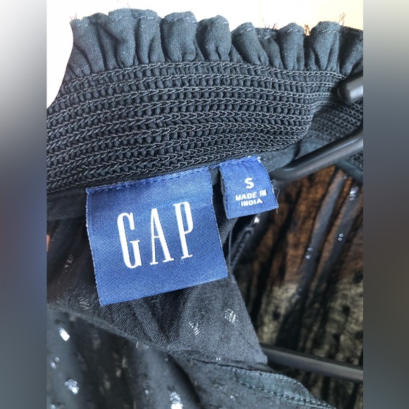 NWT Gap Mockneck Metallic Mini Dress Size S - Picture 12 of 12